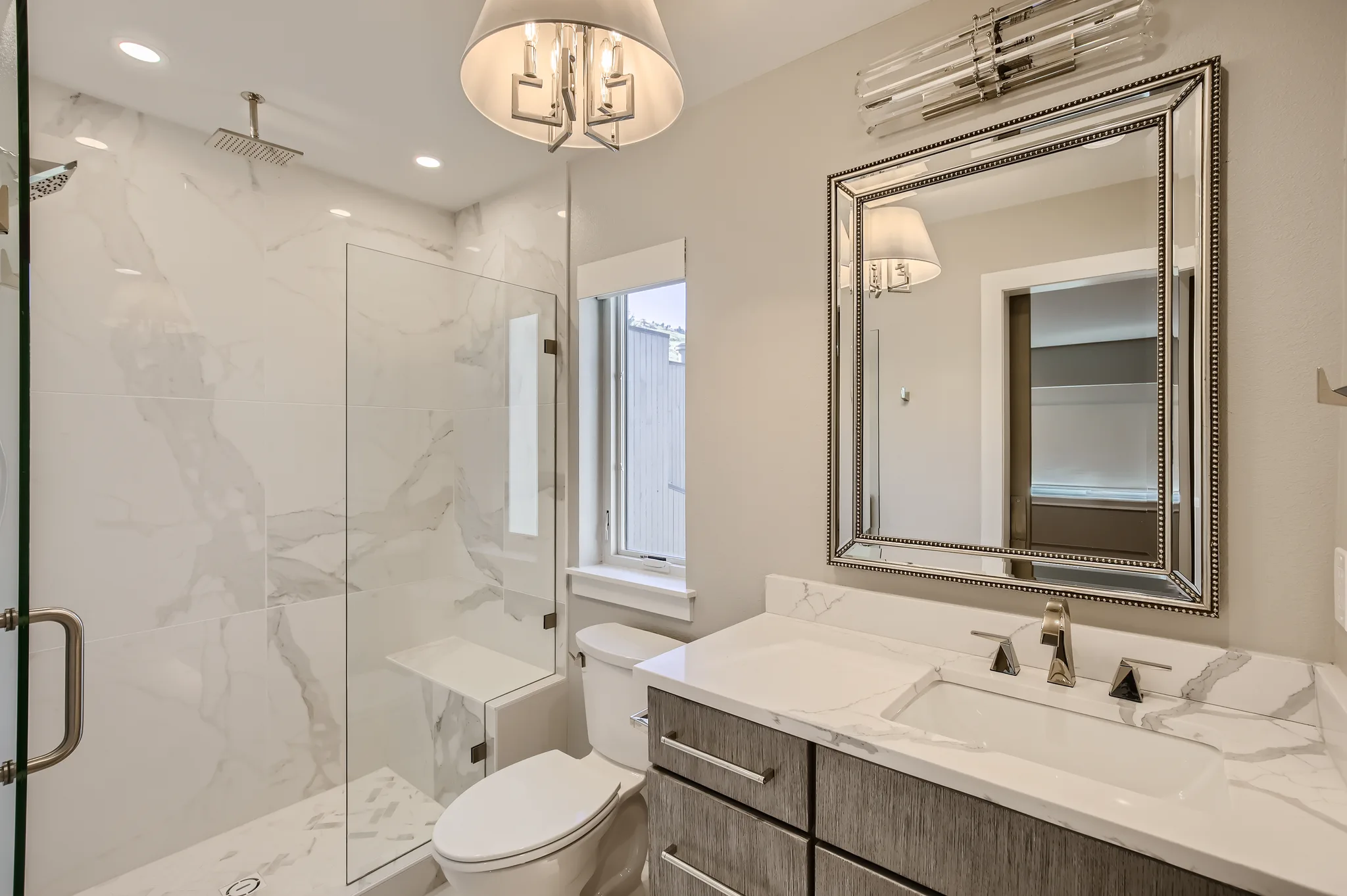 Custom bath addition completed alongside a Boulder kitchen remodel by DG Home Pro